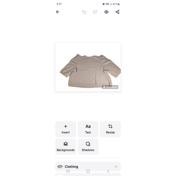 A.n.a Womens Sweater 4xl Pink Puff Sleeve Fleece 3/4 Round Neck Officewear - Picture 5 of 13